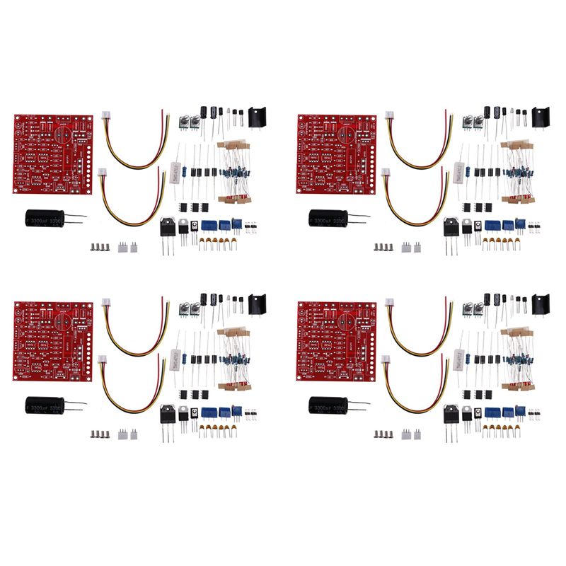 Dc Power Supply 12V - ABZZ-4X 0-30V 2Ma-3A Kit DIY Catu