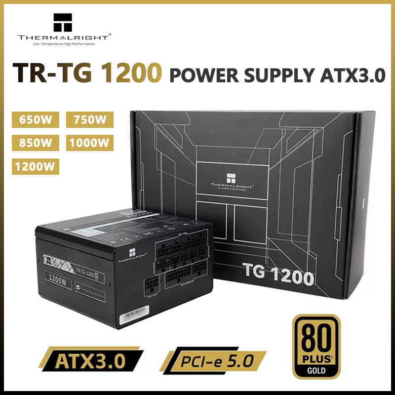 Power Supply 750W - Thermalright TG1200 catu daya ATX3.0 TR-TG650W