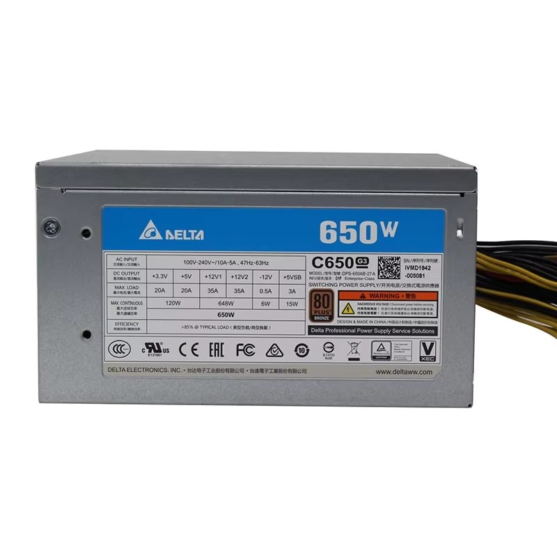 Power Supply 650W - Baru, Asli, dan Berkualitas Tinggi: Catu