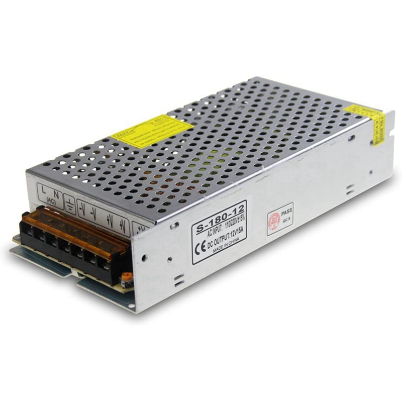 DC 12V 15A 180W Transformator  - Dc Power Supply 12V ulasan dan harga