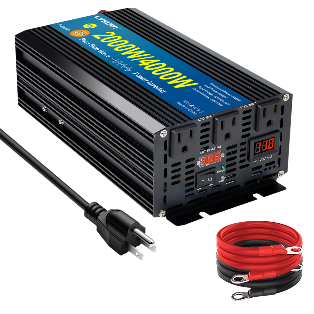 Inverter LVYUAN 1500W dengan F - Ac Power Supply ulasan dan harga