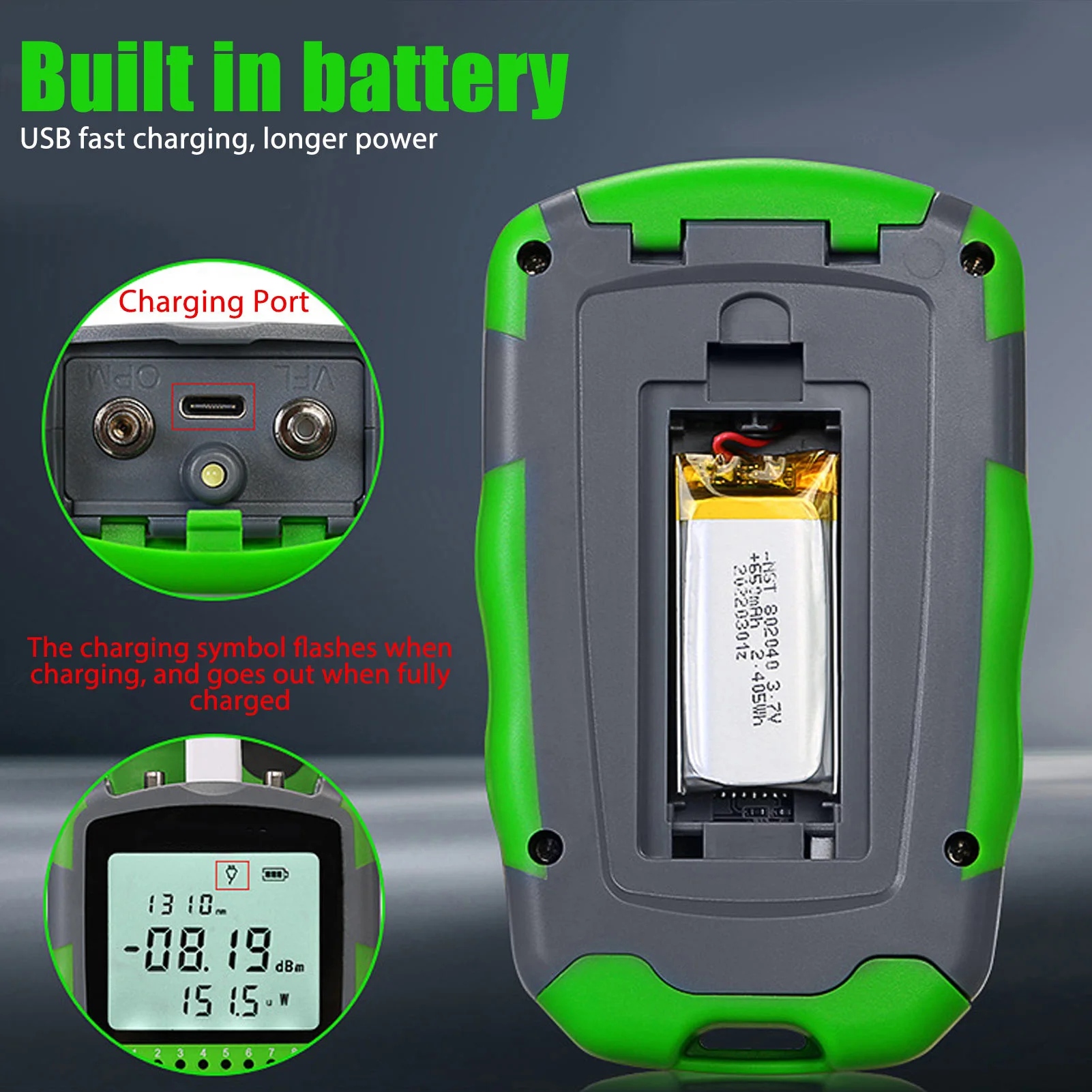 Penguji Daya Kabel Optik Lampu - Power Supply Tester ulasan dan harga