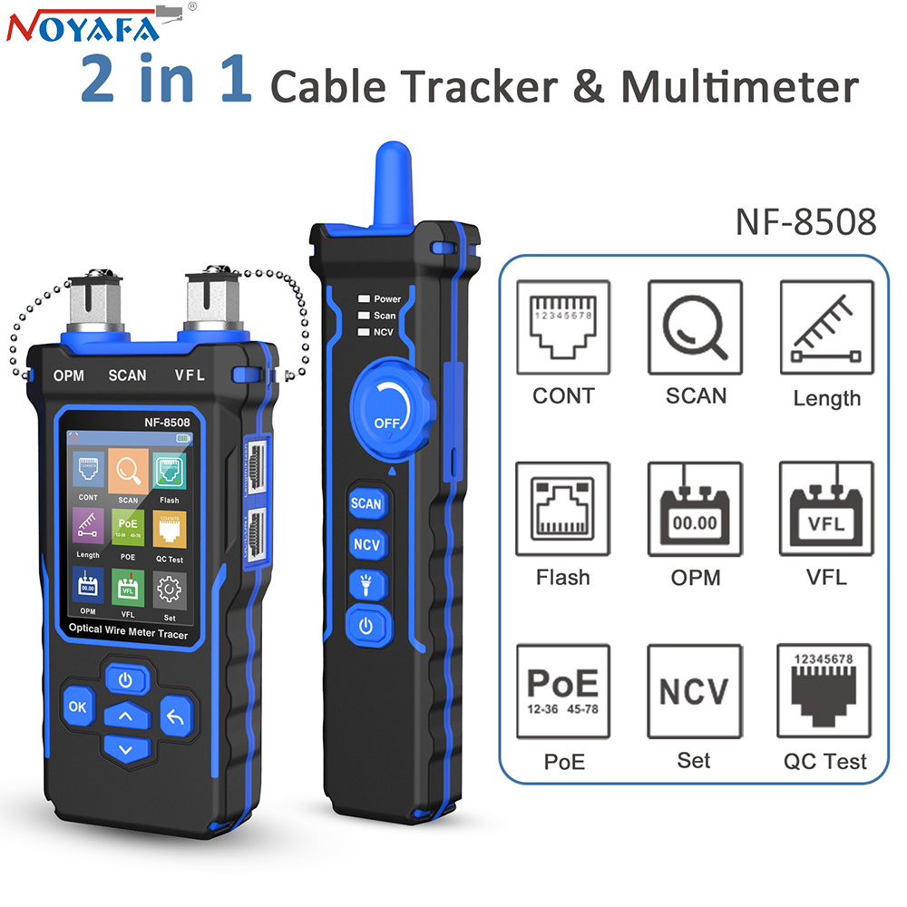 NOYAFA NF-8508 Penguji Kabel J - Power Supply Tester ulasan dan harga