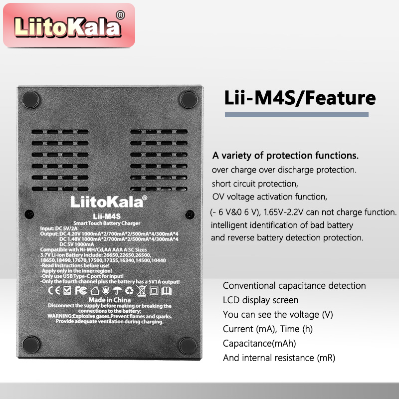 LiitoKala Lii-M4S Pengisi Daya - Power Supply Tester ulasan dan harga