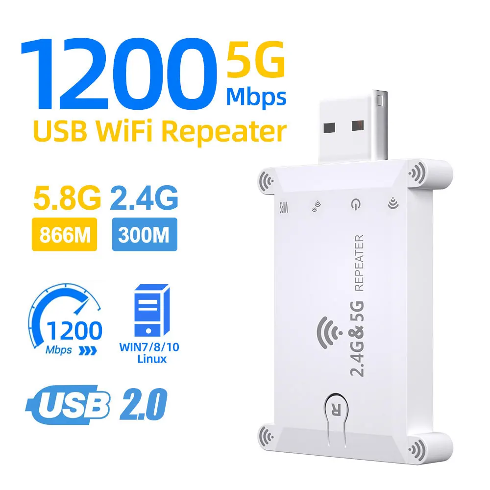 WiFi FIY 2.4G/5G Usb Wifi Repe - Server Power Supply ulasan dan harga